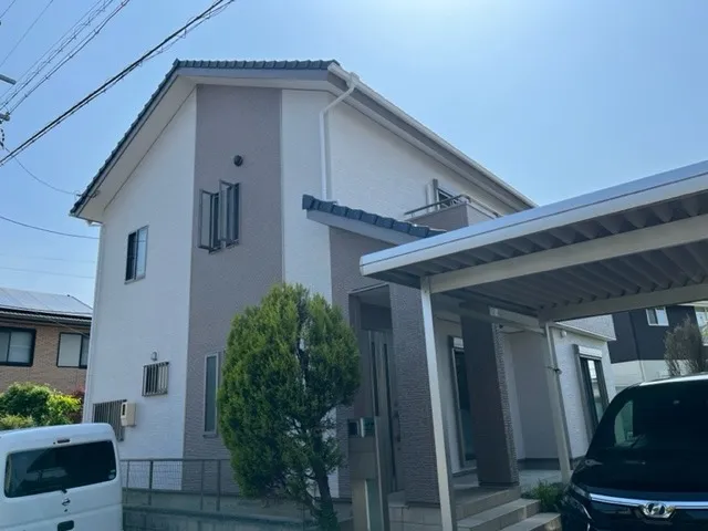 愛西市 外壁グラデーション塗装 N様邸