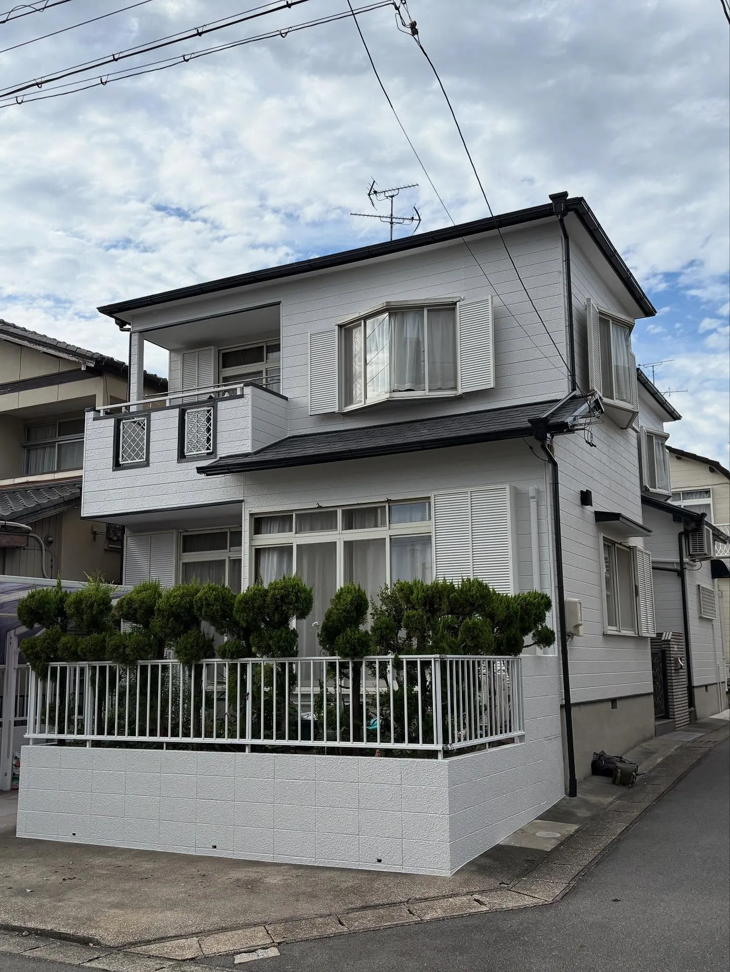 蟹江町にて、屋根と外壁の塗装工事を行いました🎨✨