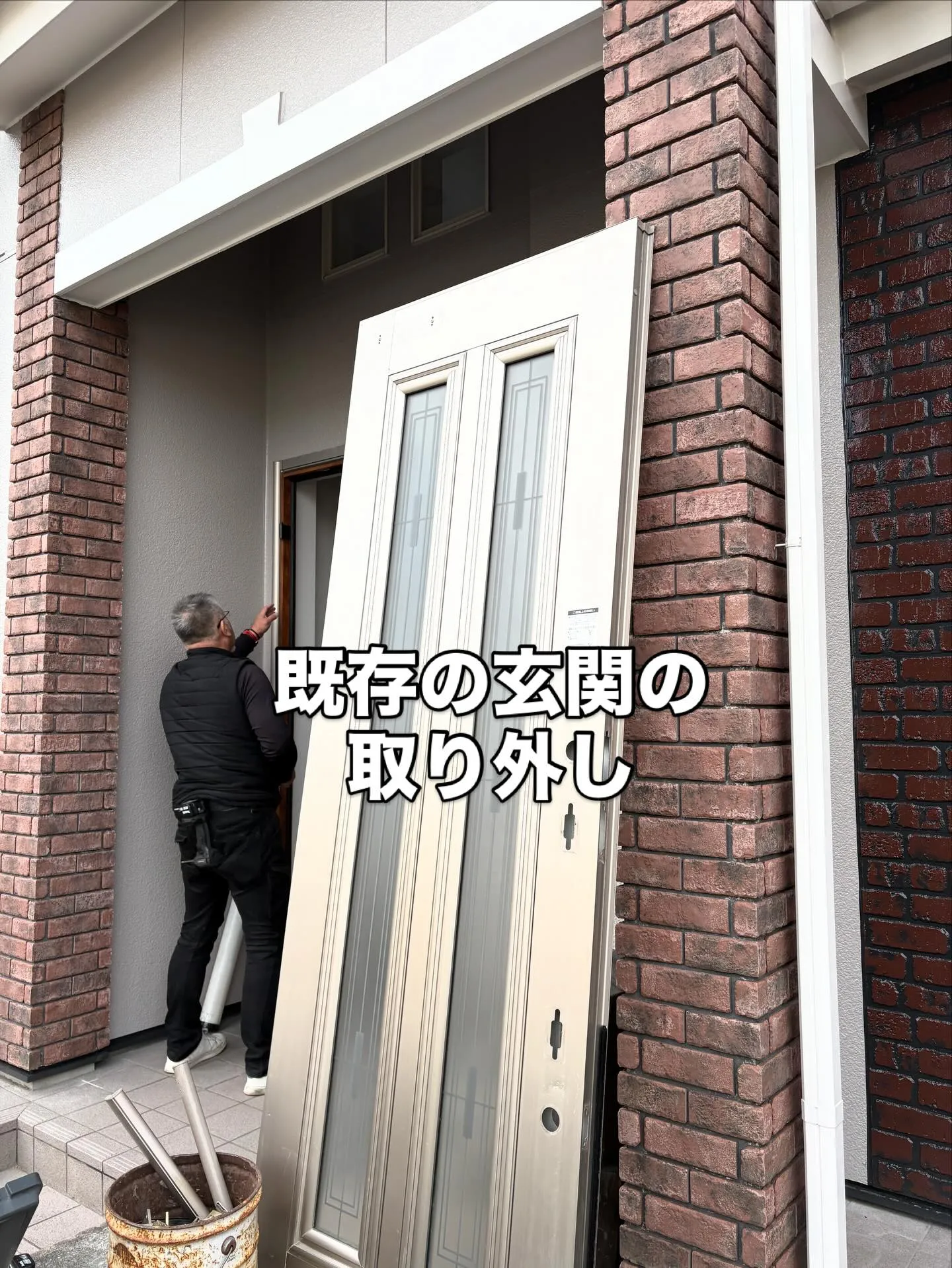 【施工事例｜津島市玄関カバー工法】🏠✨