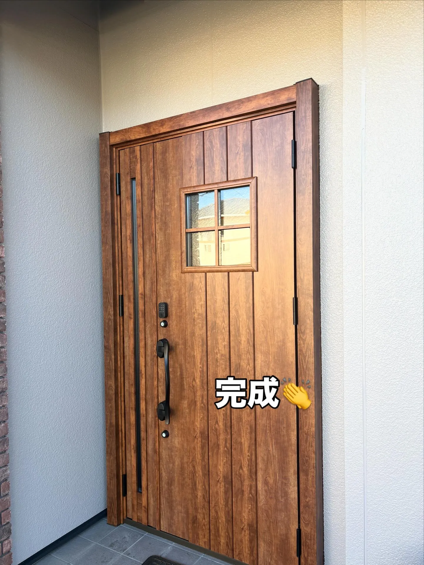 【施工事例｜津島市玄関カバー工法】🏠✨